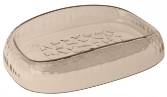Мыльница Tule (коричневый тр.)