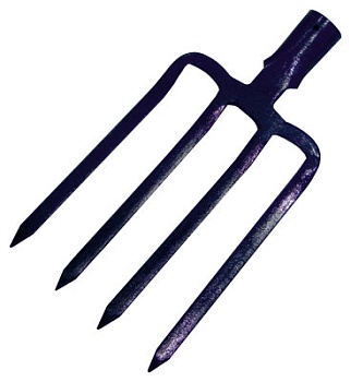 Вилы садово-огородные 4-х рожк.копал. И-135 ков.