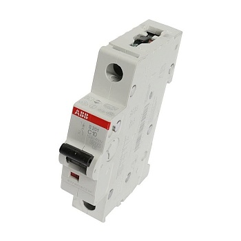 Выключатель автоматический модульный 1п C 10А 6кА S201 C10 ABB