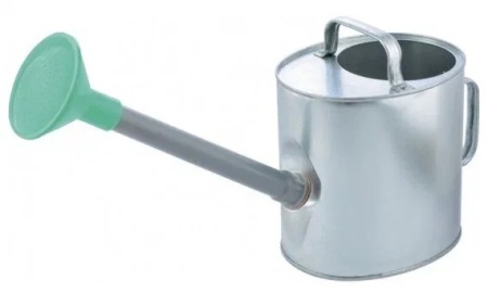 Лейка садовая 10л оцинк.