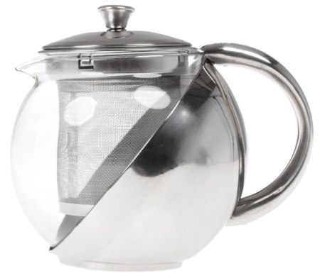 1. Чайник заварочный LARA LR06-09 500мл стекло