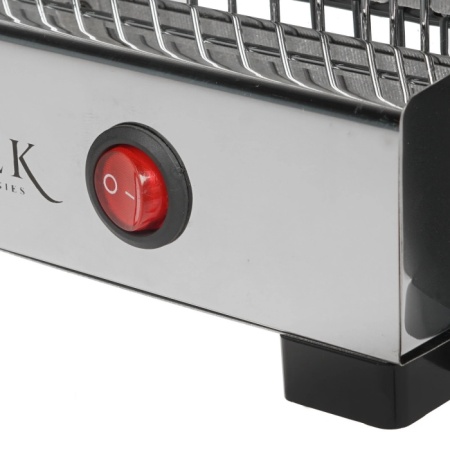 4. Тостер Centek СТ-1424 (нерж) 750 Вт, 4 тоста, внешний зажим для всех видов хлеба