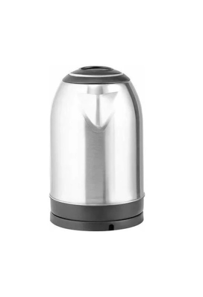 3. Чайник Centek CT-0037 (матовый) металл 2,0л, 2200W, большой объём, хромированная вставка