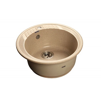 Мойка композитная 480*420 GRANFEST RONDO GF-R520 Песочный
