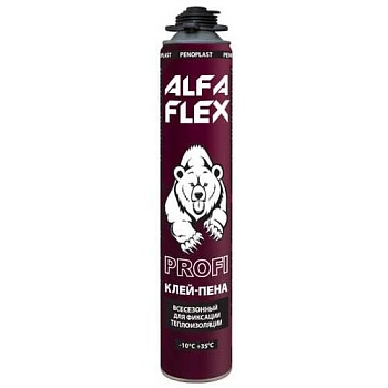 Пена-клей Alfa-Flex Profi всесезонная