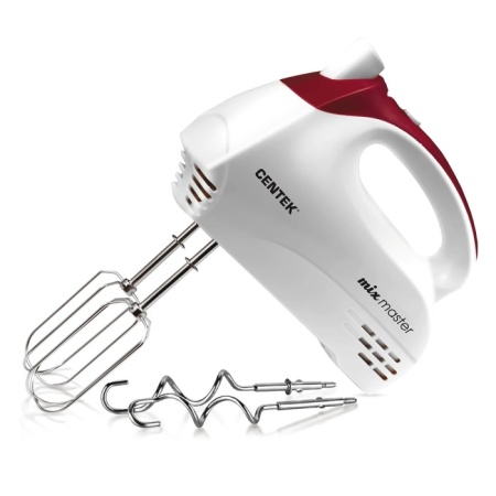 1. Миксер Centek CT-1117 350Вт, 5 скоростей+турбо, взбивание-замешивание