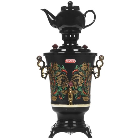 1. Самовар Centek CT-0093  4.0л, 2300Вт, поддерж.t + LED индикатор, керам зав