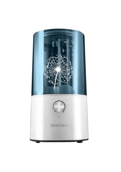 1. Ультразвуковой увлажнитель воздуха Centek СТ-5101 BLUE (синий) 2.5Л, до 12 ЧАСОВ РАБОТЫ, на30кв.м