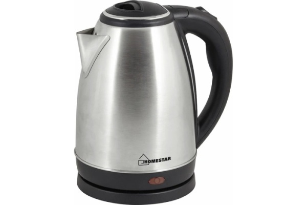 1. Чайник HOMESTAR HS-1010A 1,8л, 1,5кВт, нерж.