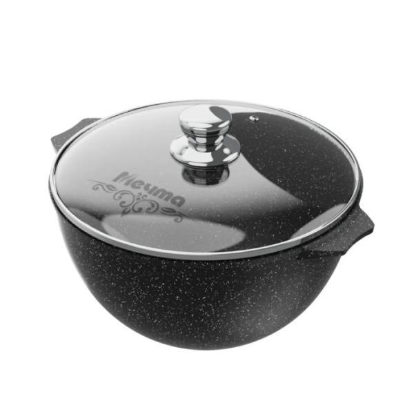 Казан для плова Гранит black 4л,АП 54802