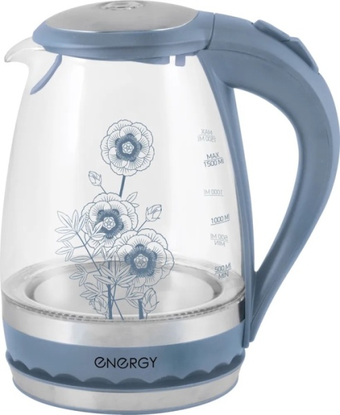 1. Чайник ENERGY Е-279 синий 1,85кВт,1,5л,диск