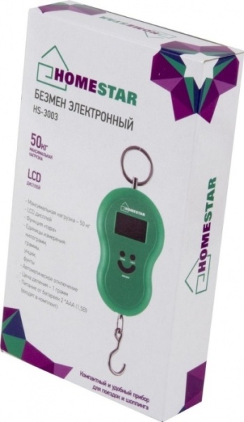 3. Безмен HOMESTAR HS-3003
