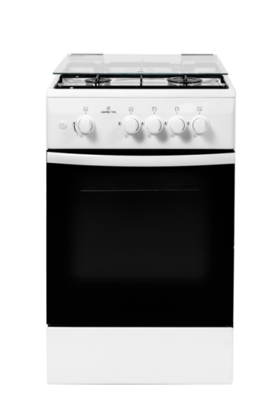 1. Газ.плита GRETA GG 5772 MG33(W)(07AA) бел.4к,ст.крыш,