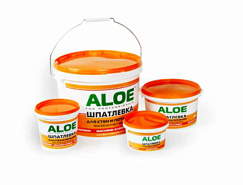 Шпатлевка стены потолки (масляно-клеевая) ALOE 1,8кг
