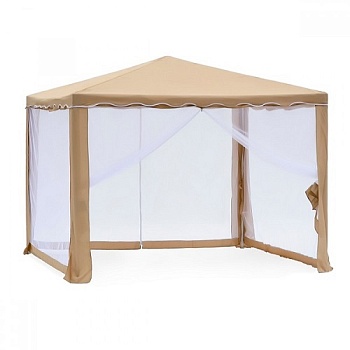 Тент садовый Green Glade 3*3*2,5 м из полиэстера 1040