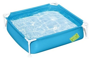 Бассейн Bestway 56217 каркасный, 122х122х30,5см, 365л