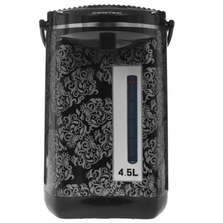1. Термопот Centek CT-0085 DIAMOND 4.5л, 850Вт, LED-подсветка, большое окно, 2 способа подачи воды