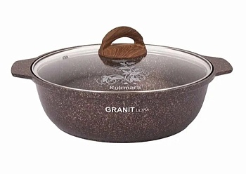 Кастрюля-жаровняGranit ultra(original) жго41а ст.кр.3л