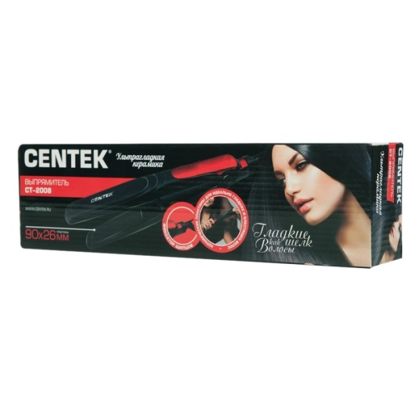 3. Выпрямитель Centek CT-2008 40Вт, , Ультрагладкая керамика,LED индикатор