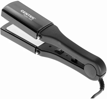 Выпрямитель Centek CT-2006 80Вт, 4в1 - выпрям + 3 насадки Гофре, КЕРАМИКА, 200C