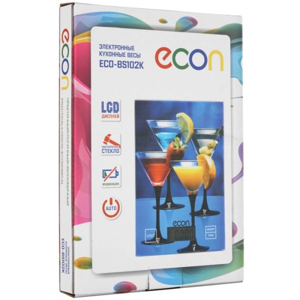 3. Весы кухонные электронные econ ECO-BS102K