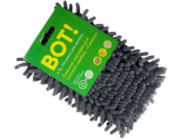 Насадка для щвабры плоской Синель HD1011A-R-11C-P90