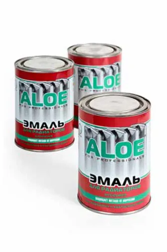 эмаль алое белая
